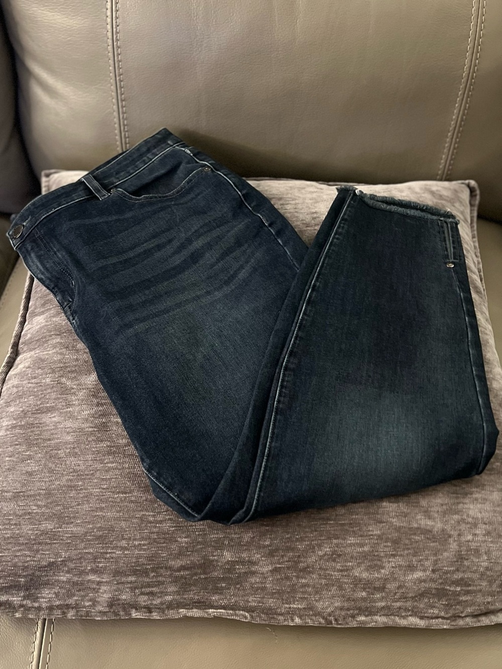 NWOT - Lane Bryant Women’s Slim Straight Dark Indigo Jeans